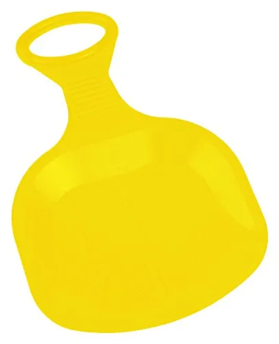 FRENDO Bingo Schlitten Schneeschieber gelb