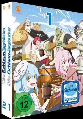 Meine Wiedergeburt als Schleim in einer anderen Welt: Gesamtausgabe - Bundle Vol.1-2 [DVD] - Fantasy-Anime über die Abenteuer eines Schleims in einer neuen Welt, ideal für Fans von aufregenden Geschichten und magischen Welten. Freigegeben ab 12 Jahren.