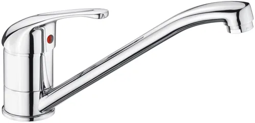 Cornat Einhebelmischer Spültisch Fabio - Verchromte Küchen-Armatur - Hochwertige Armatur mit praktischem Einhebel-Design für einfache Bedienung und elegantes Aussehen in Ihrer Küche.