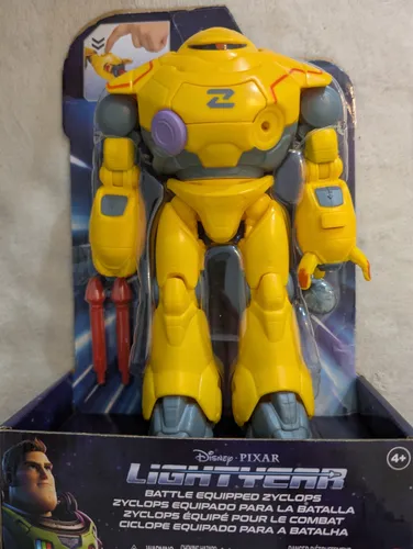 Mattel Actionfigur Lightyear HHJ87 Battle Equipped Zyclops Disney Ca. 22 cm