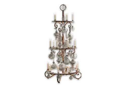 Loberon Deko-Baum Sercoeur - Künstliche Weihnachtsbäume mit 21 Kerzenhaltern, 115 cm hoch, langlebig und nachhaltig, ideal als stilvolle Christbaum-Alternative für Ihre Weihnachtsdekoration.