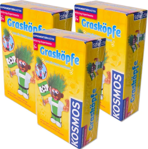 Stück Kosmos Mitbring Experimente Graskopf Figur Pflanzen Experiment Kinder Mädchen Geschenke Mitgebsel Mitgringsel 3