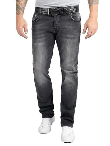 Rock Creek Herren Jeans Regular Fit - Stretch Jeans für Männer - Hochwertige Rock Creek Herren Jeans im Regular Fit mit komfortablem Stretch. Ideal für XXL-Männer, in verschiedenen Größen erhältlich. Der stonewashed Look sorgt für einen modernen Style.