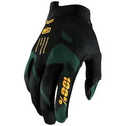 100% iTrack Sentinel Fahrradhandschuhe Schwarz-Grün Größe S