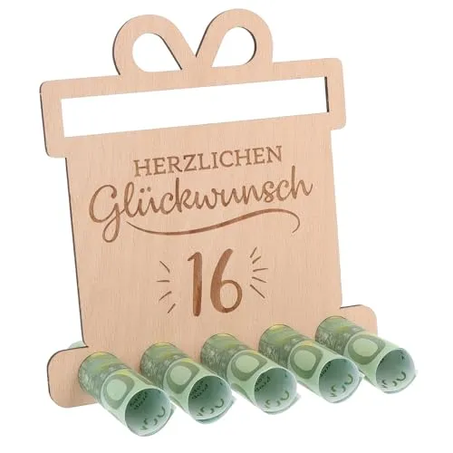 Spruchreif | Witziges Geldgeschenk | Gutscheinverpackung | Geschenk 16. Geburtstag