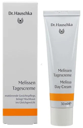 Dr. Hauschka Melissen Tagescreme 30 ml - Gesichtscremes für Damen, ideal für jeden Hauttyp. Diese Creme regeneriert, spendet intensiv Feuchtigkeit und bringt die Haut ins Gleichgewicht für ein gesundes Aussehen.