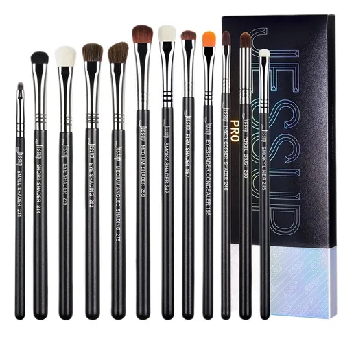 Pro Eyeshadow Brushes zestaw pędzli do makijażu oczu T339 12szt. J 6976074373392