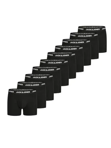 JACK & JONES Boxershorts Herren 10 Pack in schwarz von Jack & Jones