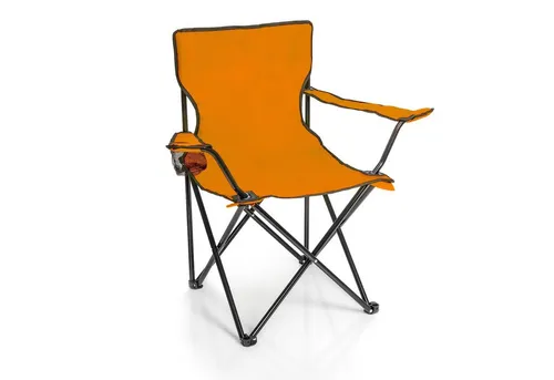 BigDean Campingstuhl Faltstuhl Campingstuhl Anglerstuhl Getränkehalter Klappstuhl (1 St)