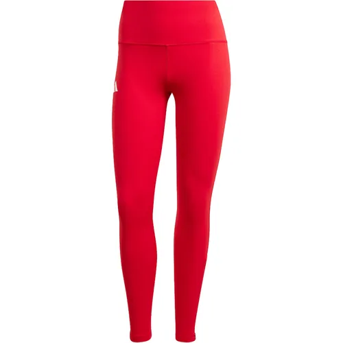 adidas Damen Lauftight Adizero E 1/1 L rot M in rot von adidas