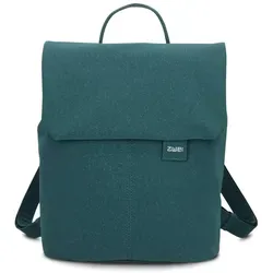 Zwei Mademoiselle.M City Rucksack 29 cm petrol - Stylischer Rucksack für den Alltag, kompakte 29 cm Größe und aus hochwertigem Material für Langlebigkeit und Komfort.