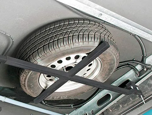 LAS 11808 Reserveradhalter für Wohnwagen - Platzsparer für Wohnwagen, der Stauraum schafft und das Gewicht optimal verteilt. Ideal für Einachser und Doppelachser, mit einfacher Montage und hoher Belastbarkeit.