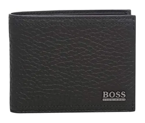 Produktbild BOSS Herren Geldbörse Manprio aus 100% Leder in Schwarz