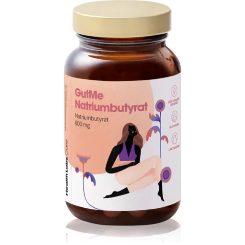 Health Labs Care Butyrate - Hochdosiertes Natriumbutyrat für gesunde Verdauung - Natriumpräparate: Unterstützt das Darmmikrobiom und fördert die Regeneration des Darmepithels mit 940 mg Buttersäure pro Tagesportion. Ideal für Veganer!