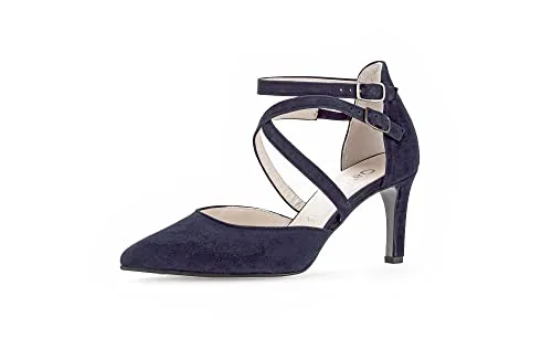 Gabor Riemchenpumps Damen 31373836323137 Blau 38 EU