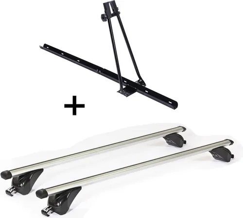 Fahrradträger ORION + Dachträger VDP KING1 für VW Passat (B8) Variant - Gepäckträger-Set für VW Passat (B8) Variant ab 14, inklusive Fahrradträger und Dachträger für vielseitige Transportlösungen – perfekt für alle Fahrradtypen und einfache Montage.