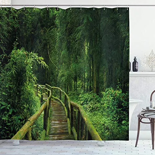 Duschvorhänge Grün von Abakuhaus