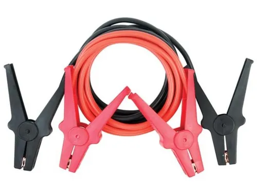 Perel Starthilfekabel 25mm² (350 A) - Zuverlässige Starthilfe - Sicherheit, Starthilfe - Hochleistungsstarthilfekabel mit 350 A für schnelles und sicheres Starten von Fahrzeugen.