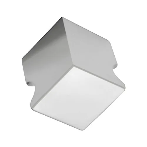 SIRO 1425-40ZN2 Knopf Galates Breite, Höhe 40 mm, ZN verchromt matt