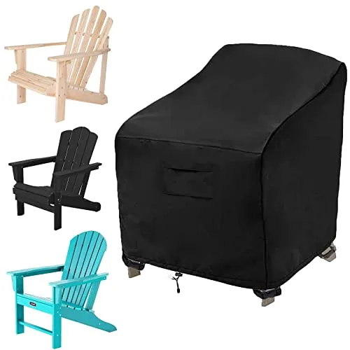 Schutzhülle Gartenstühle, Abdeckung Gartenstühle, Abdeckung Für Gartenstühle, Stuhlhusse, 420D Oxford Tuch Stuhlschutz, Outdoor Gartenstuhlschutz Casual, Wasserdicht, Winddicht, KäLtebeständig