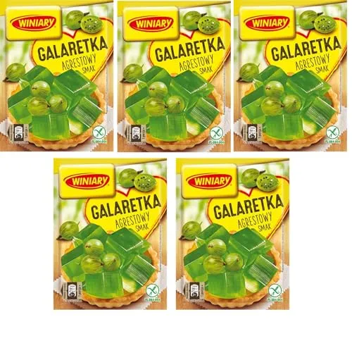 Götterspeise Winiary Galaretka 5 razy (Stachelbeere) 5 x von Prima