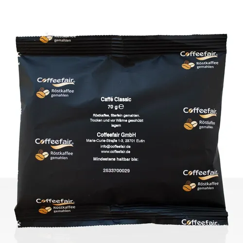 Produktbild Coffeefair Filterkaffee Caffe Classic 65 x 70g Kaffee gemahlen - Gastro-Qualität