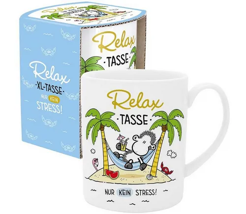 Kaffee- & Teebecher Weiß von Sheepworld