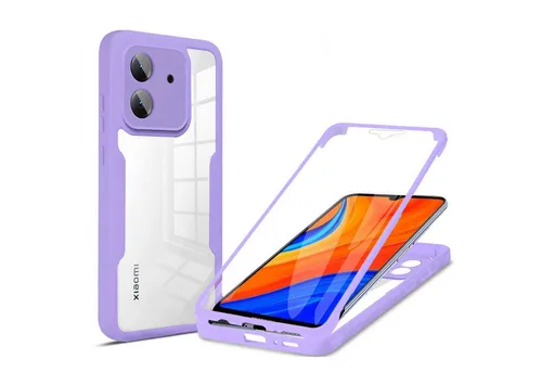 betterfon Handyhülle für Xiaomi Redmi 13C 2-teiliges 360° TPU Schutzcase, 2-teiliges 360 Grad Case mit Rundumschutz und Displayschutz