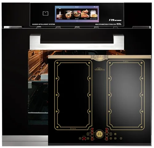 Kaiser Elektro Backofen EH 6344 N 86L+KCT 6192 FI Em Induktionskochfeld 60 cm