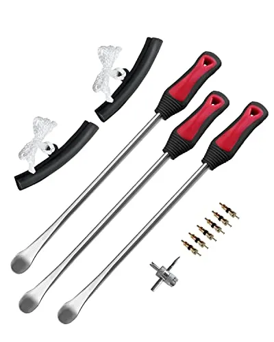 ROTATION 360mm Reifenheber Montiereisen Set 12-teilig, Felgenprotektoren