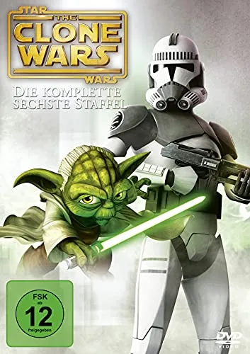 Star Wars, The Clone Wars.Staffel.06,3 DVDs: Die komplette 6. Staffel.USA