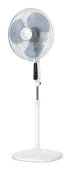 Rowenta VU4440F0 Stand-Ventilator mit Fernbedienung - Bodenventilator mit 3 Geschwindigkeitsstufen, Fernbedienung und Timer für optimalen Komfort im Innenbereich.