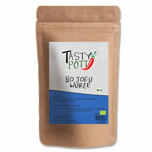 Tasty Pott Bio Tofu Würze 30g Beutel | Kochen & Braten | Würzen & Marinieren | Tofu vegetarisch vegan | Marinade Einlegen Genuss | besonderer Geschmack