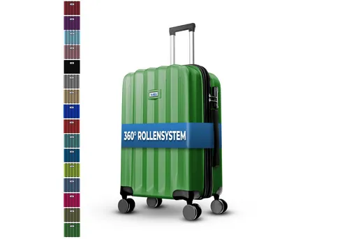 MTB Koffer Reisekoffer Rollkoffer Hartschalen Handgepäck ABS Dehnungsfuge, Handgepäck