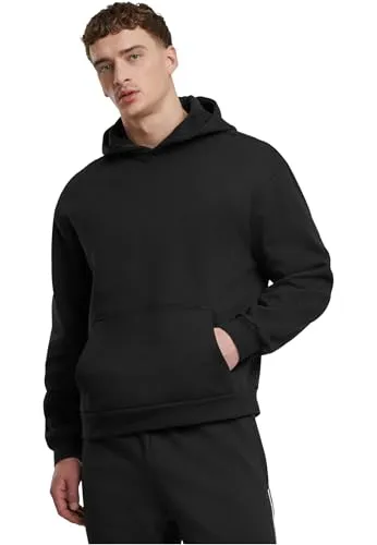 Urban Classics Oversized Light Brushed Fleece Hoody Black, M