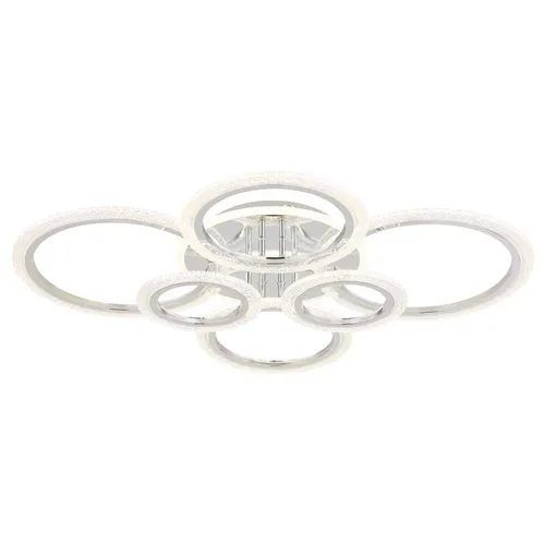 Elegante Kristall-Deckenleuchte 78cm für Wohn- und Schlafzimmer - Stilvolle LED-Deckenlampe mit modernem Design für eine ansprechende Beleuchtung in jedem Raum. Ideal für Wohnzimmer, Schlafzimmer und Flur.