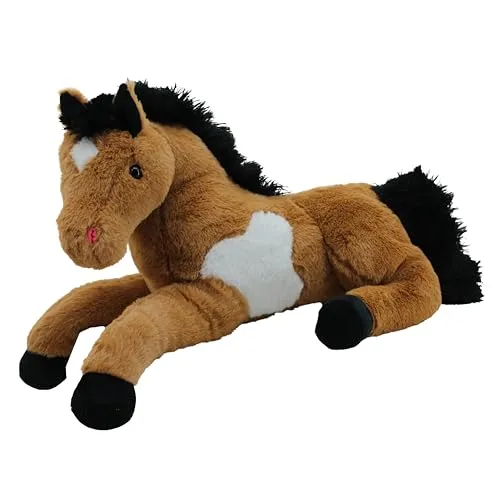 Sweety Toys 5840 Pferd Plüschtier 53 cm mit Schweif 70 cm Kuscheltier