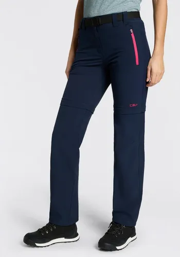 CMP Women's Zip Off Pant - Trekkinghose Gr. 48 blau - Vielseitige Zip-Off-Hose in Blau, Größe 48. Ideal für Trekking und Wandern, mit dehnbarem Material für optimalen Komfort. Jetzt im Bergfreunde.de Online-Shop entdecken!
