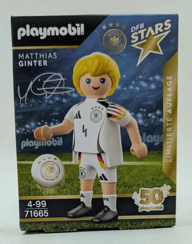 Playmobil 71665 DFB Stars Matthias Ginter Fußball Nationalmannschaft EM NEU