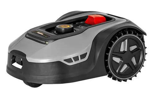 Primaster Rasenmähroboter PMROM 600, 20 V, 18 cm - Effizienter Mähroboter für Ihren Garten - Mähroboter mit 20 V Leistung und 18 cm Schnittbreite, sorgt für einen perfekt gepflegten Rasen ohne Aufwand.