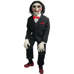 Saw Replik Stripe Puppe / Marionette Billy the Puppet 119 cm