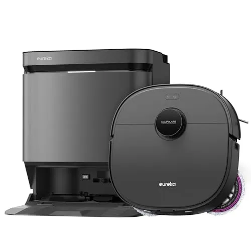 Eureka J15 Black Saugwischroboter - Saugroboter mit Wischfunktion für gründliche Reinigung, ideal für alle Bodenarten und besonders zeitsparend.