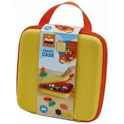 Plus-Plus 9603430 - Big Reisekoffer mit 15 kreativen Bausteinen, fördert Kreativität und Fantasie für Kinder und Erwachsene