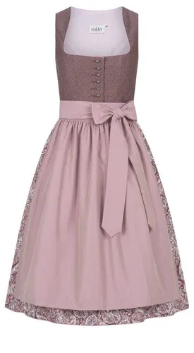 Nübler Dirndl Midi Dirndl Nela in Beere von Nübler in lila von Nübler