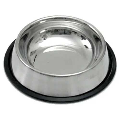 Karlie Katzennapf Inox Edelstahl mit Anti-Rutsch Ring 10 x 3,5 cm