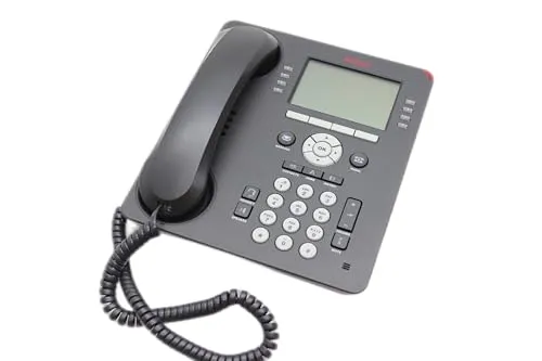 Avaya 700505424 VoIP-Telefon - Festnetztelefone mit LCD-Anzeige, ideal für Unternehmen. Unterstützt Power Over Ethernet (PoE) und bietet Funktionen wie Freisprecheinrichtung und Konferenzfähigkeit.