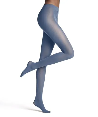 FALKE Damen Strumpfhose Matt Deluxe 30 DEN W Ti - Sky Blue, S-M - Elegante, matte Strumpfhose aus feinem Material mit 30 Denier für einen perfekten Sitz. Ideal für Business und besondere Anlässe. Die 3D-Stricktechnik sorgt für ein schönes Maschenbild und einen faltenfreien Sitz.