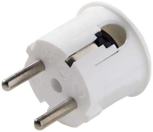 Martin Kaiser 517/kws Schutzkontakt-Winkelstecker Polyamid 6 250V Kalkweiß IP20