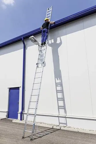 MUNK Günzburger Steigtechnik 21214 Aluminium Seilzugleiter