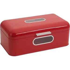 Echtwerk Brotkasten - Retro-Brotbox mit Sichtfenster - Brotkästen im Retro-Design mit zwei praktischen Sichtfenstern. Hält Backwaren länger frisch und knusprig dank optimaler Luftzirkulation.